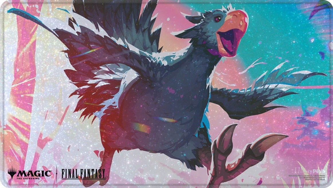 UP Holofoil Playmat - Final Fantasy - Black Chocobo
