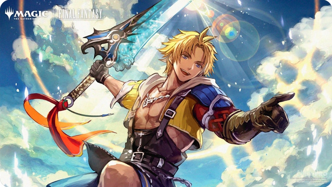 UP Playmat - Final Fantasy - Tidus, Yuna's Guardian