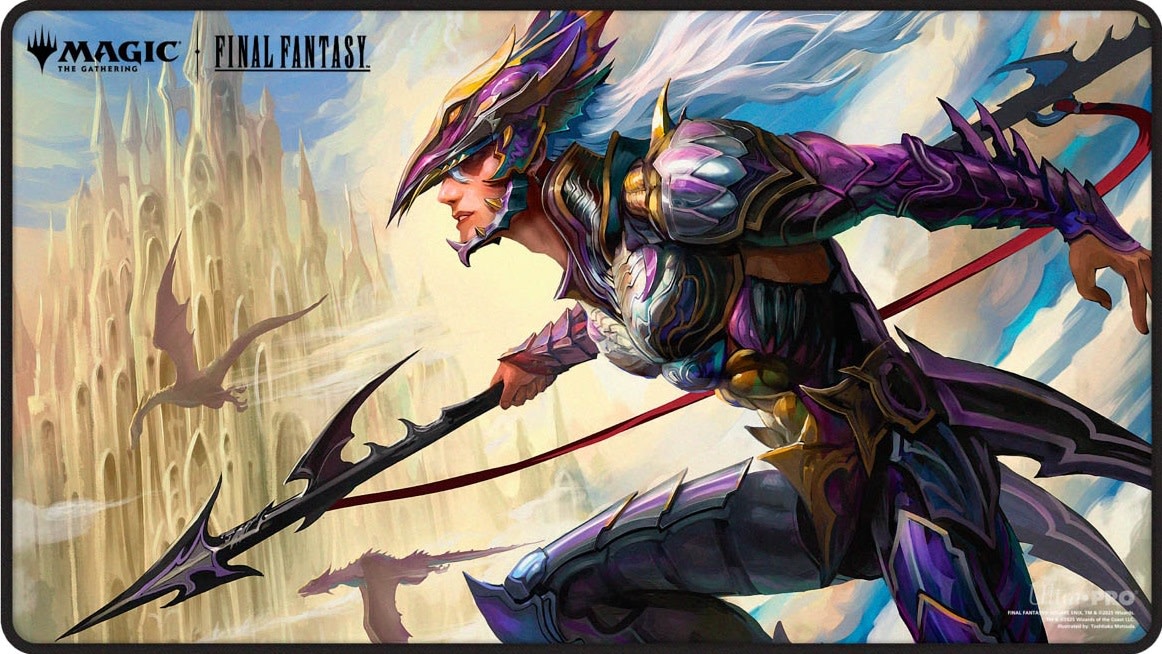 UP Stitched Premium Playmat - Final Fantasy - Kain, Traitorous Dragoon