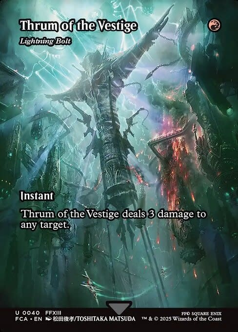 Lightning Bolt (Thrum of the Vestige) - Foil