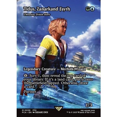 Thrasios, Triton Hero (Tidus, Zanarkand Fayth) - Foil