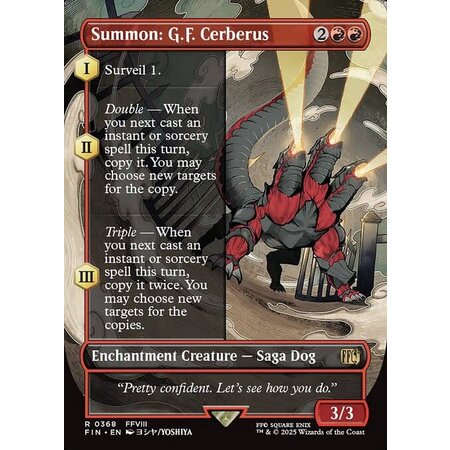 Summon: G.F. Cerberus