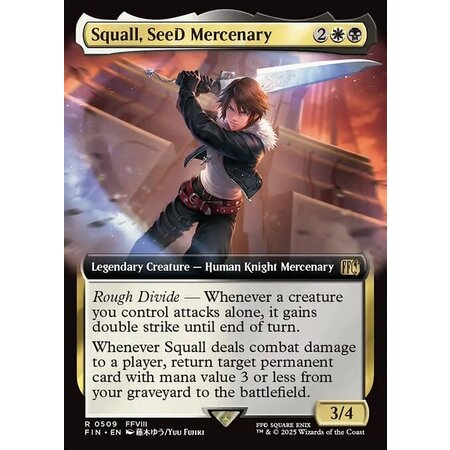 Squall, SeeD Mercenary