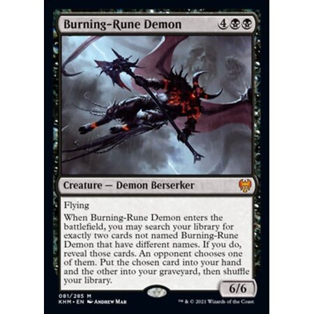 Burning-Rune Demon