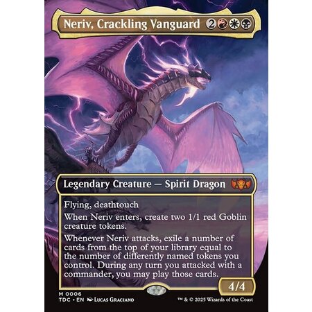 Neriv, Crackling Vanguard - Foil