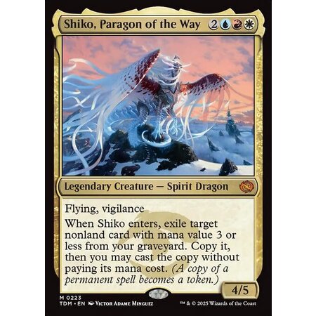 Shiko, Paragon of the Way