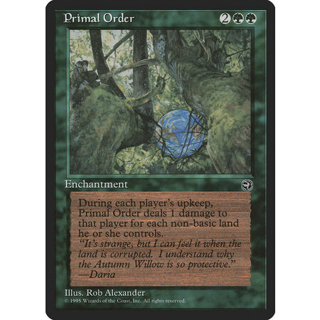 Primal Order (LP)