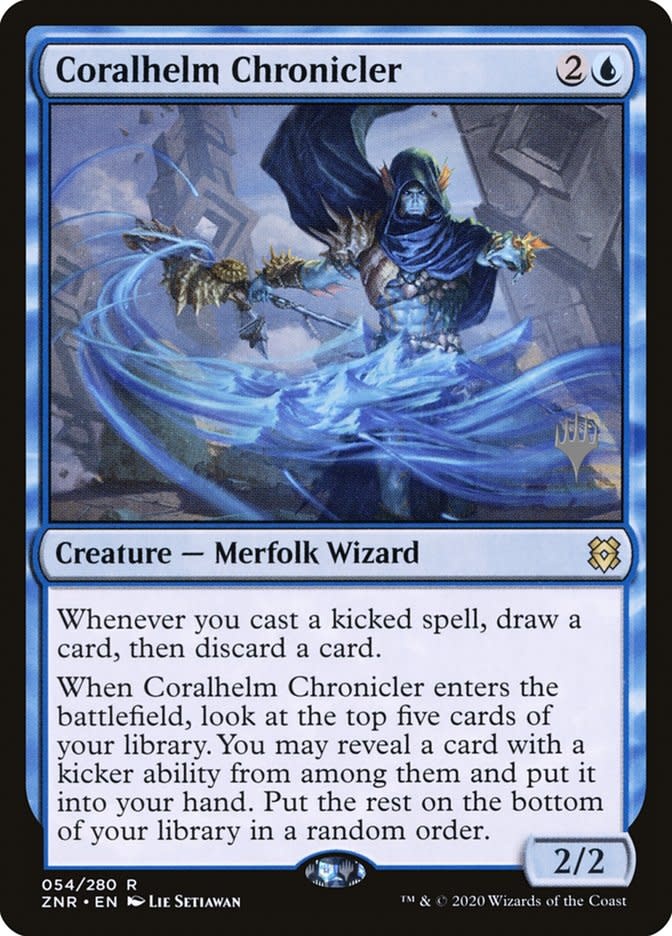 Coralhelm Chronicler - Foil - Promo Pack