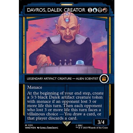 Davros, Dalek Creator - Surge Foil