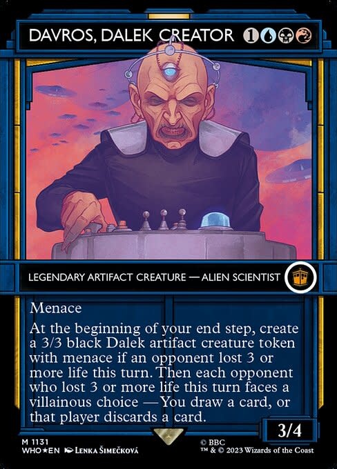Davros, Dalek Creator - Surge Foil