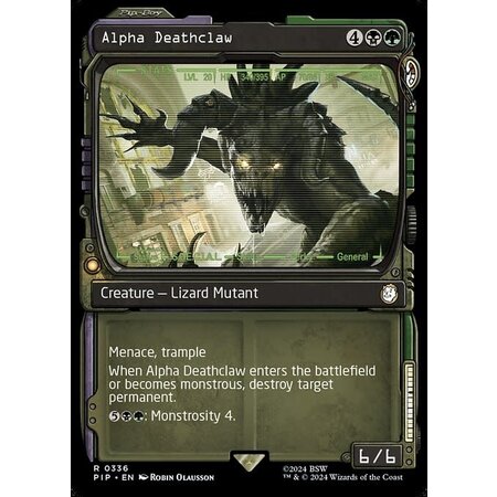 Alpha Deathclaw - Foil