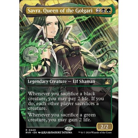 Savra, Queen of the Golgari