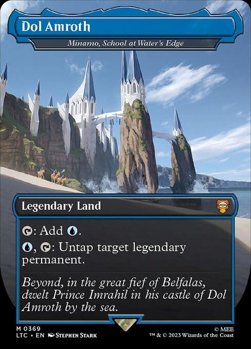 Minamo, School at Water's Edge (0369 - Dol Amroth) - Foil