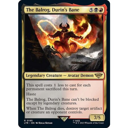 The Balrog, Durin's Bane