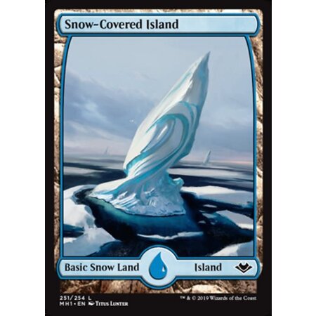 Snow-Covered Island - Full Art (251)