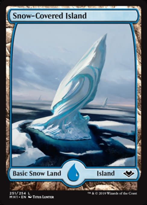 Snow-Covered Island - Full Art (251)