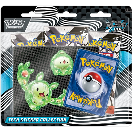 PREORDER - Pokemon Tech Sticker Collection - Black Bolt