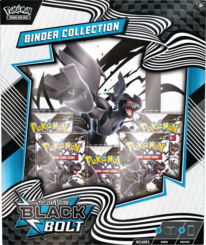 PREORDER - Pokemon Binder Collection - Black Bolt