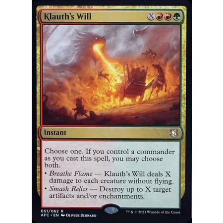 Klauth's Will
