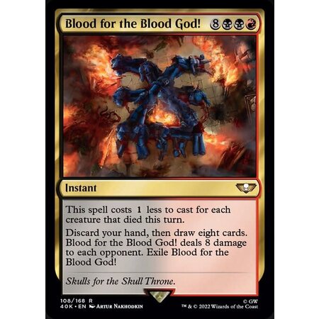 Blood for the Blood God!