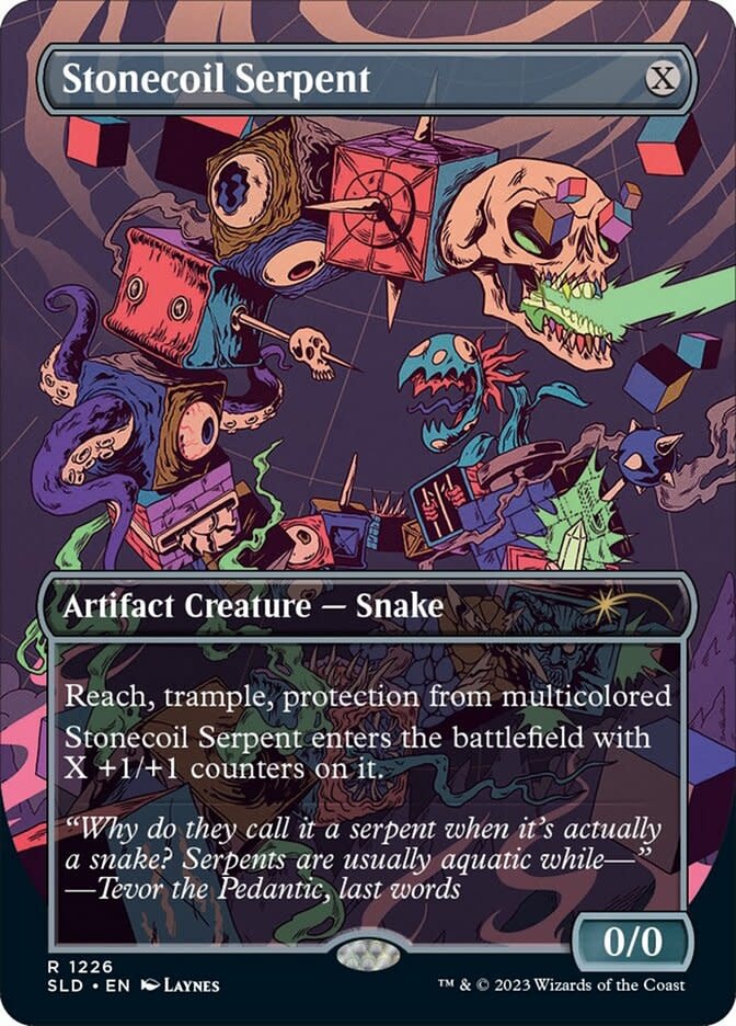 Stonecoil Serpent - Foil
