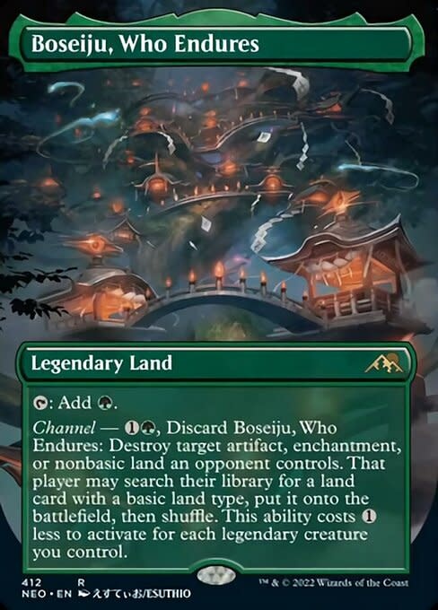Boseiju, Who Endures - Foil
