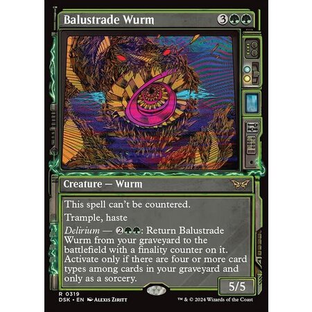 Balustrade Wurm - Foil