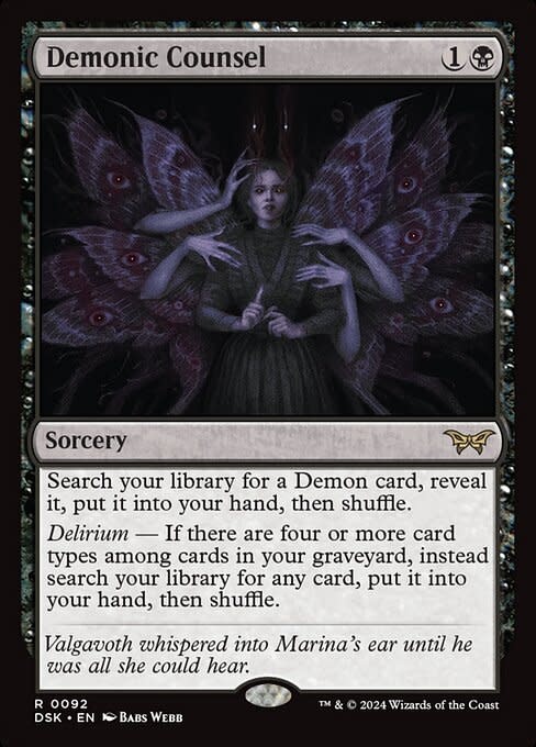 Demonic Counsel - Foil