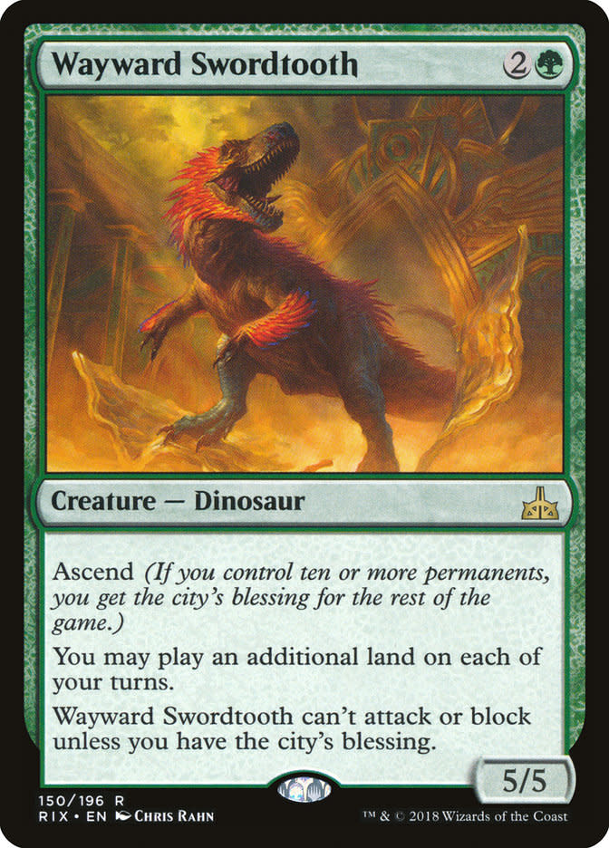 Wayward Swordtooth