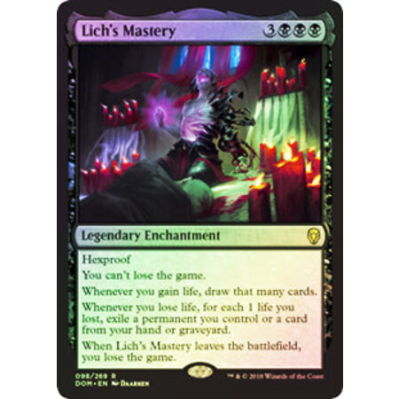 Lich's Mastery - Foil