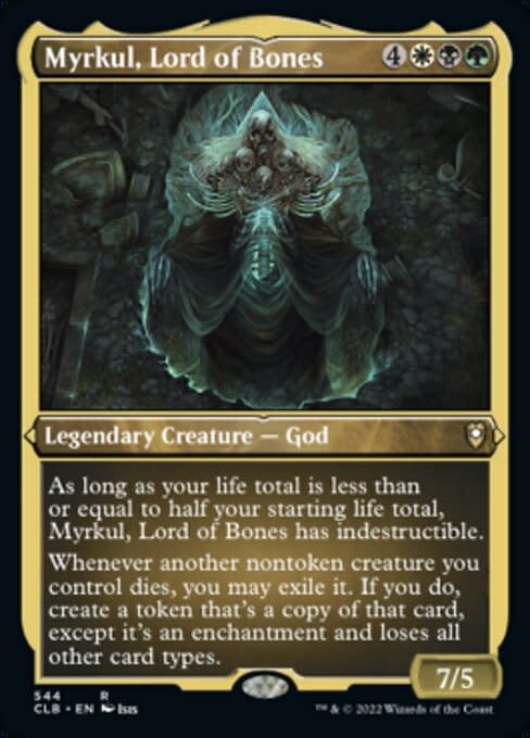 Myrkul, Lord of Bones - Foil-Etched