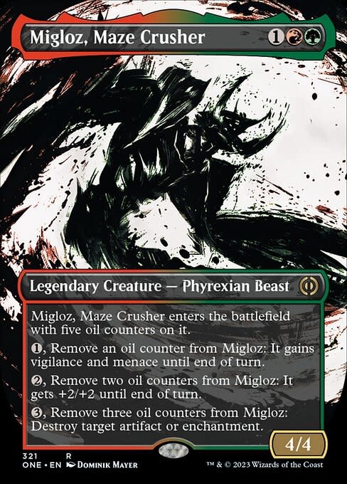 Migloz, Maze Crusher - Foil