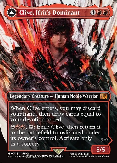 Clive, Ifrit's Dominant - Foil