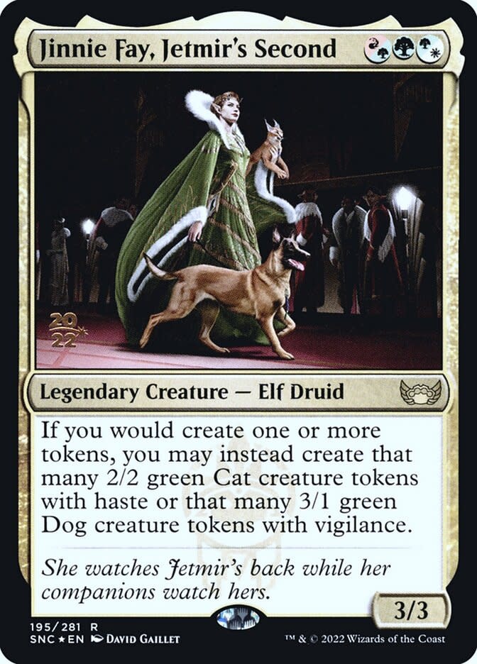 Jinnie Fay, Jetmir's Second - Foil - Prerelease Promo