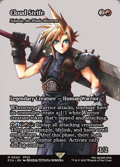Najeela, the Blade-Blossom (Cloud Strife)