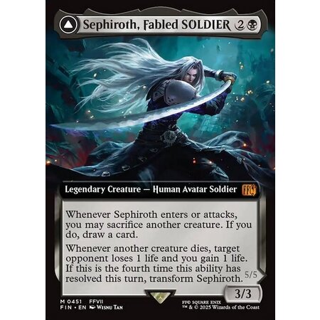 Sephiroth, Fabled SOLDIER - Foil