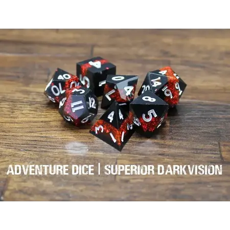 Sharp-Edge Resin RPG Set - Superior Darkvision