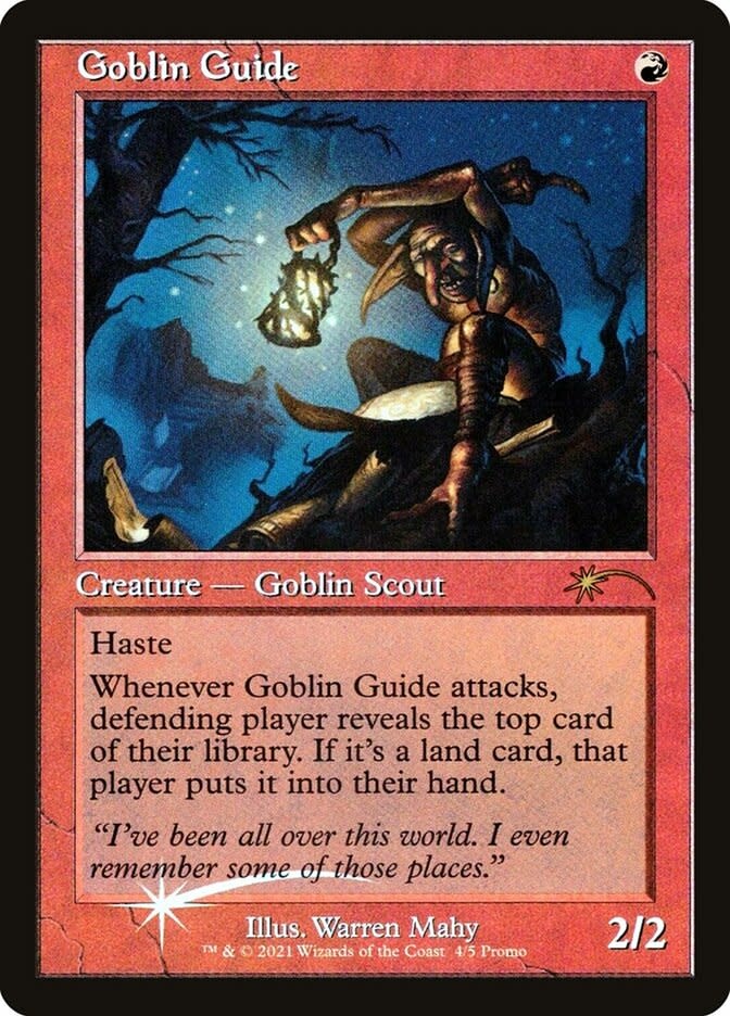 Goblin Guide - Foil - Love Your Local Game Store Promo