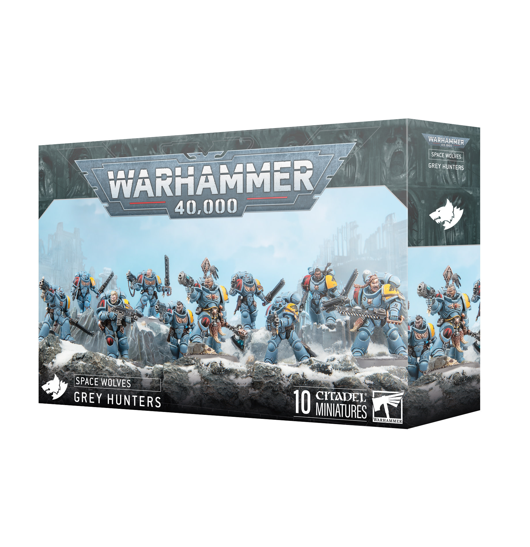 PREORDER - Warhammer 40,000: Space Wolves - Grey Hunters