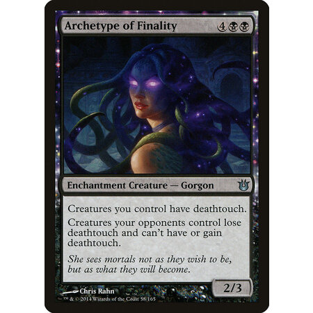 Archetype of Finality