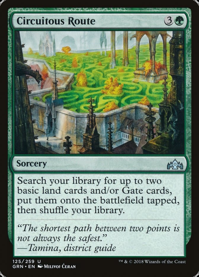 Circuitous Route