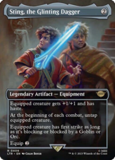 Sting, the Glinting Dagger - Foil