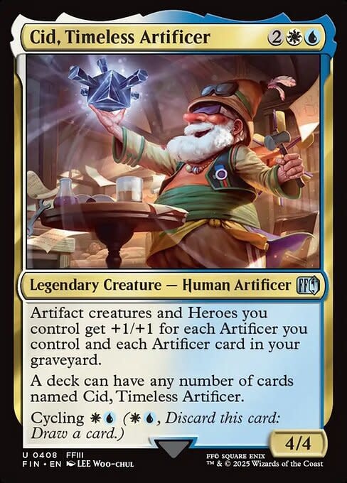 Cid, Timeless Artificer(408) - Foil