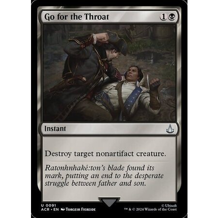 Go for the Throat - Foil