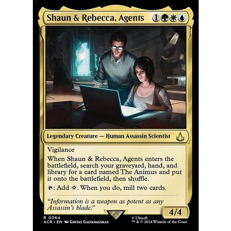 Shaun & Rebecca, Agents - Foil