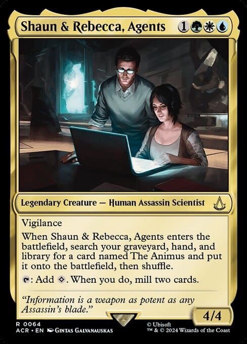 Shaun & Rebecca, Agents - Foil
