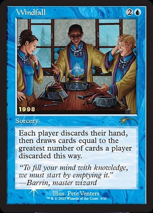 Windfall - Foil - 30th Anniversary Promo