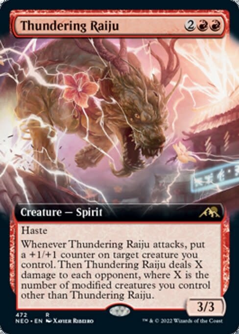 Thundering Raiju - Foil