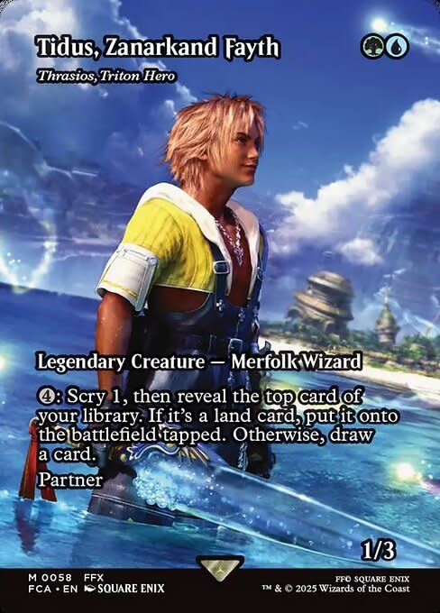 Thrasios, Triton Hero (Tidus, Zanarkand Fayth)