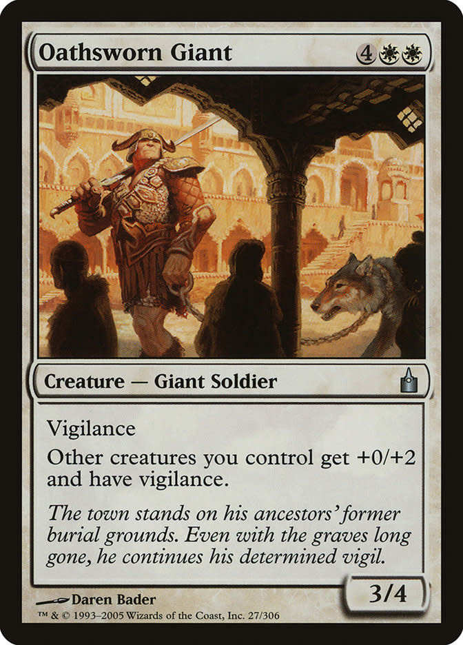 Oathsworn Giant - Foil